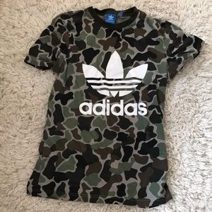 Adidas Camouflage Trefoil T-Shirt